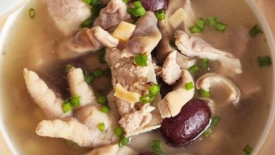 white pepper pig lung soup​